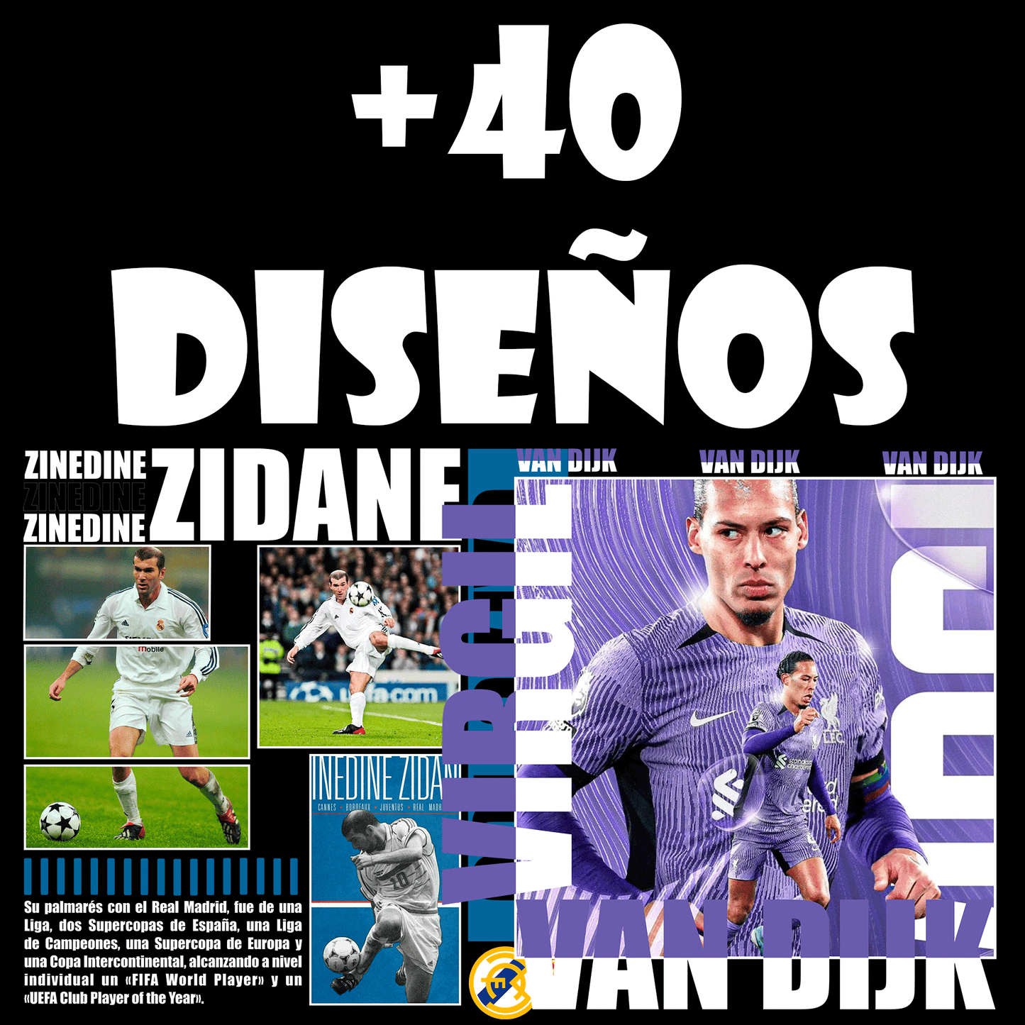 +40 DISEÑOS FUTBOLISTAS PNG 300DPI DTF + ACTUALIZACIÓN